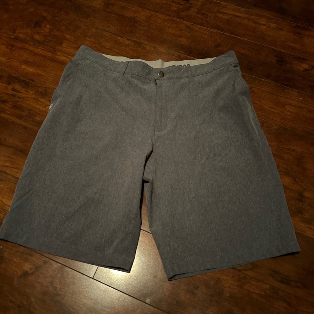 Adidas elastic waistband shorts